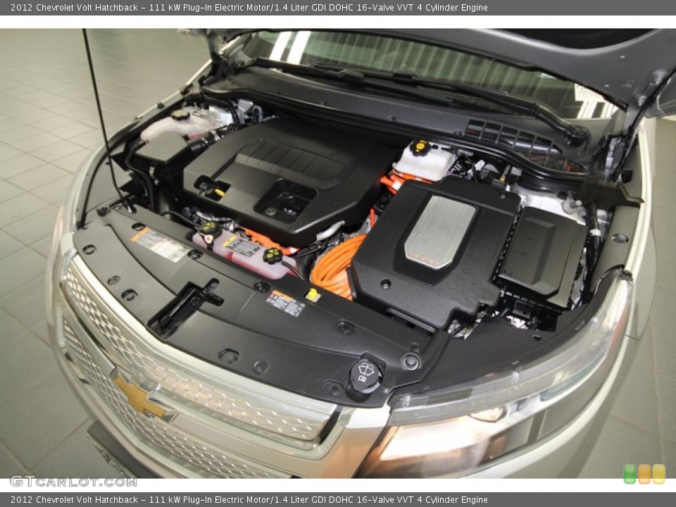 111 kW Plug-In Electric Motor/1.4 Liter GDI DOHC 16-Valve VVT 4 Cylinder Engine for the 2012 Chevrolet Volt #69008842