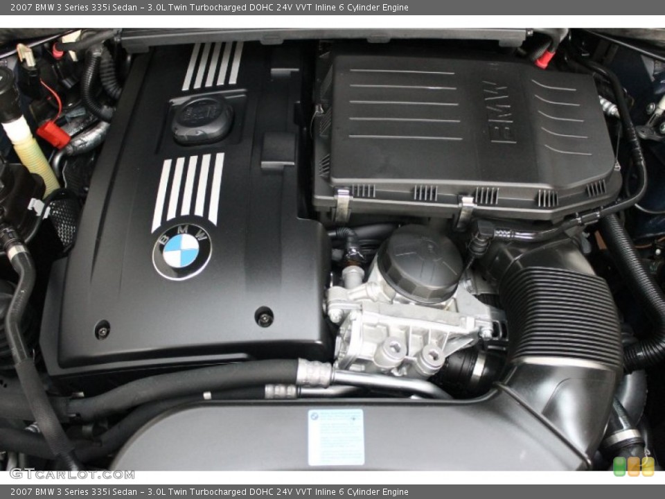 3.0L Twin Turbocharged DOHC 24V VVT Inline 6 Cylinder Engine for the 2007 BMW 3 Series #69009154