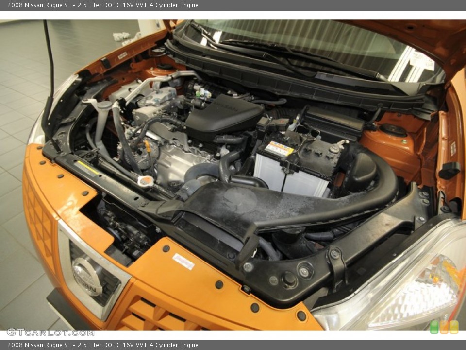 2.5 Liter DOHC 16V VVT 4 Cylinder Engine for the 2008 Nissan Rogue #69012250