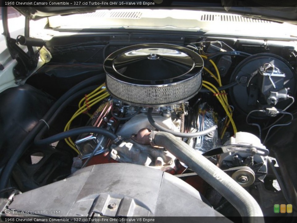 327 cid Turbo-Fire OHV 16-Valve V8 Engine for the 1968 Chevrolet Camaro #69015385