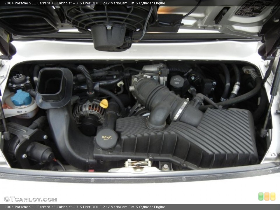 3.6 Liter DOHC 24V VarioCam Flat 6 Cylinder Engine for the 2004 Porsche 911 #69017617