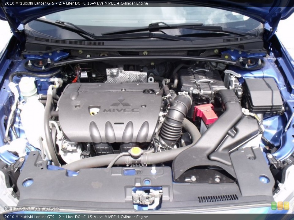 2.4 Liter DOHC 16-Valve MIVEC 4 Cylinder Engine for the 2010 Mitsubishi Lancer #69020197