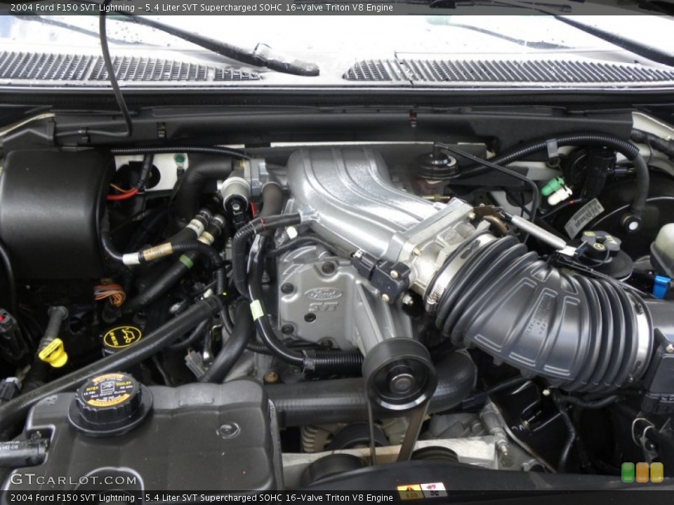 5.4 Liter SVT Supercharged SOHC 16Valve Triton V8 Engine for the 2004