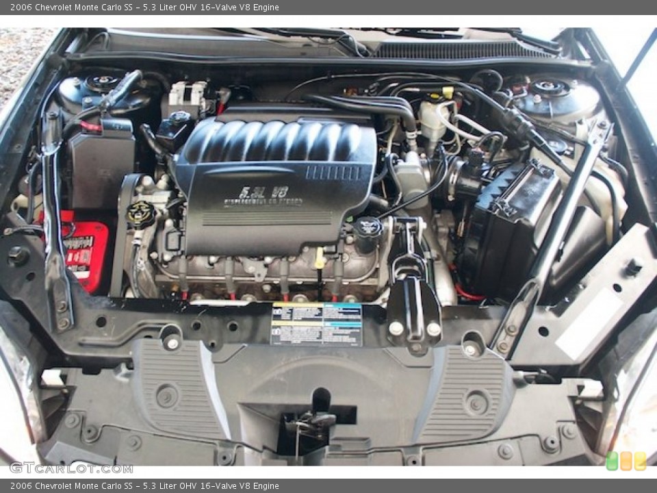 5.3 Liter OHV 16-Valve V8 Engine for the 2006 Chevrolet Monte Carlo #69036581