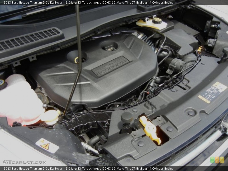 2.0 Liter DI Turbocharged DOHC 16-Valve Ti-VCT EcoBoost 4 Cylinder Engine for the 2013 Ford Escape #69044771