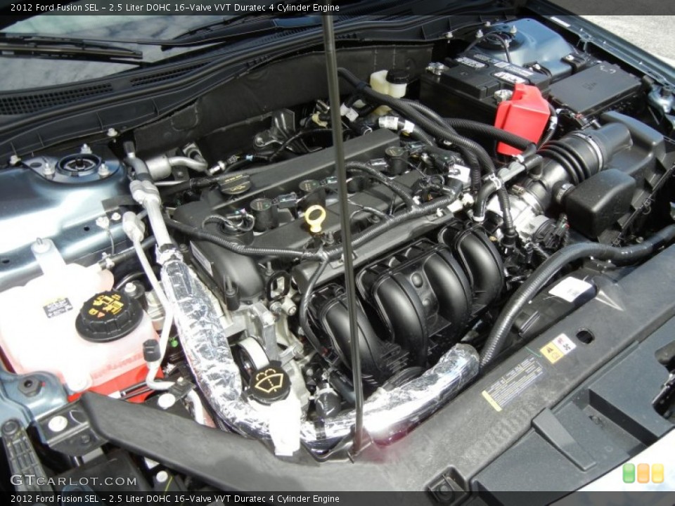 2.5 Liter DOHC 16-Valve VVT Duratec 4 Cylinder Engine for the 2012 Ford Fusion #69045213