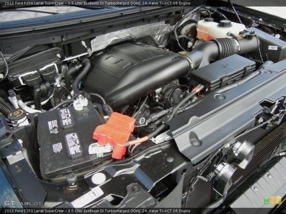 3.5 Liter EcoBoost DI Turbocharged DOHC 24-Valve Ti-VCT V6 Engine for the 2012 Ford F150 #69045782