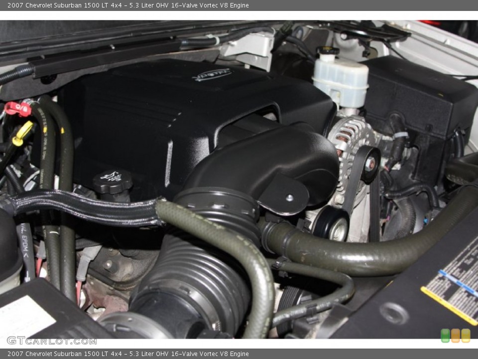 5.3 Liter OHV 16-Valve Vortec V8 Engine for the 2007 Chevrolet Suburban #69046115