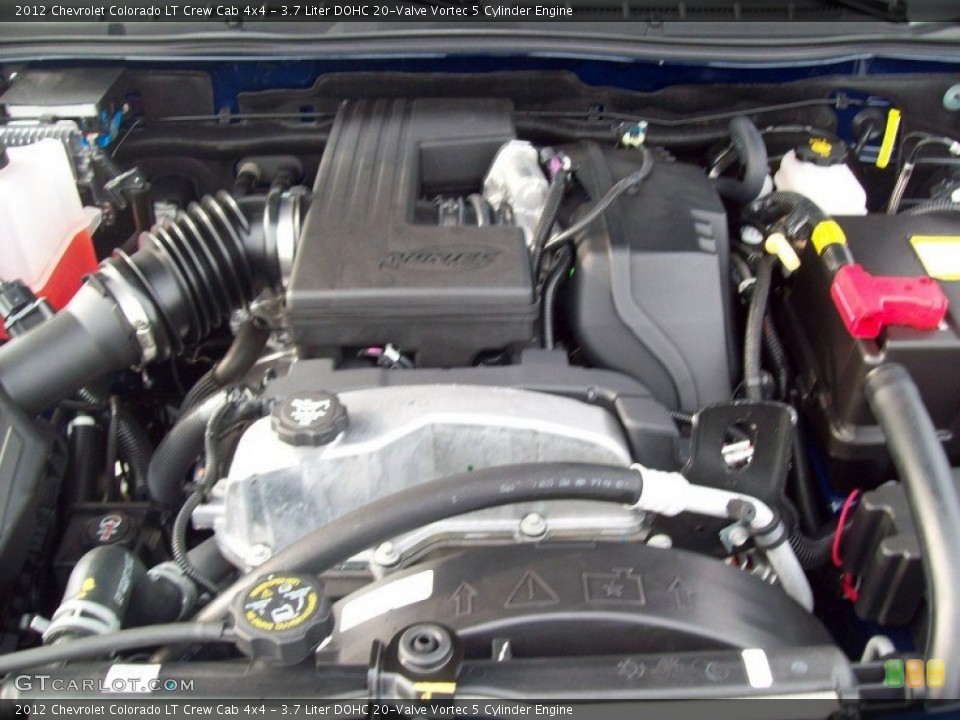 3.7 Liter DOHC 20-Valve Vortec 5 Cylinder Engine for the 2012 Chevrolet Colorado #69048671