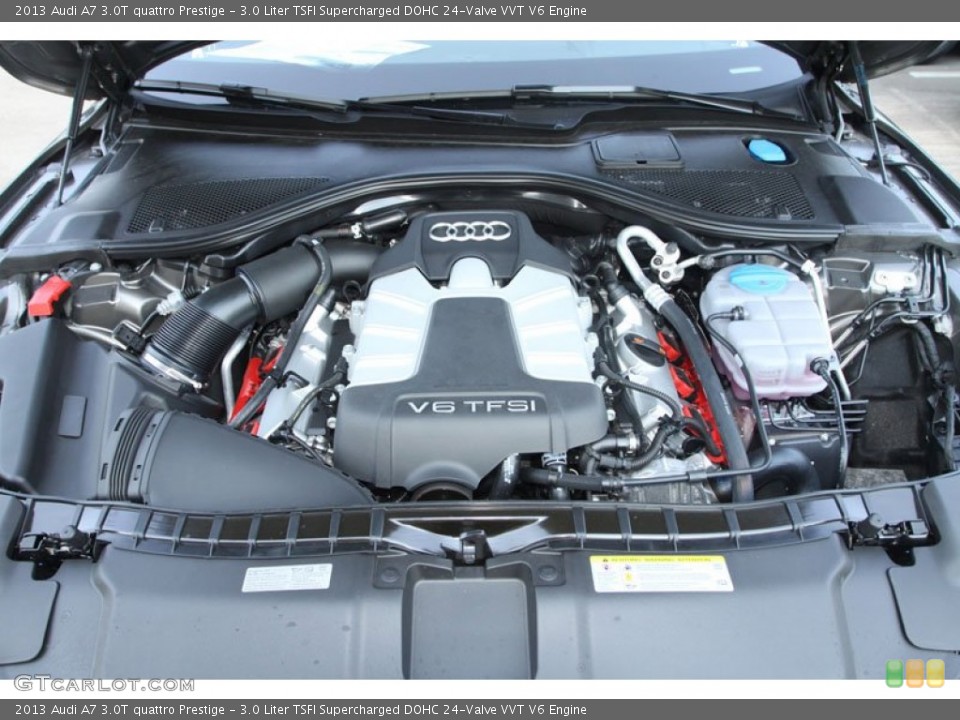 3.0 Liter TSFI Supercharged DOHC 24-Valve VVT V6 Engine for the 2013 Audi A7 #69049931