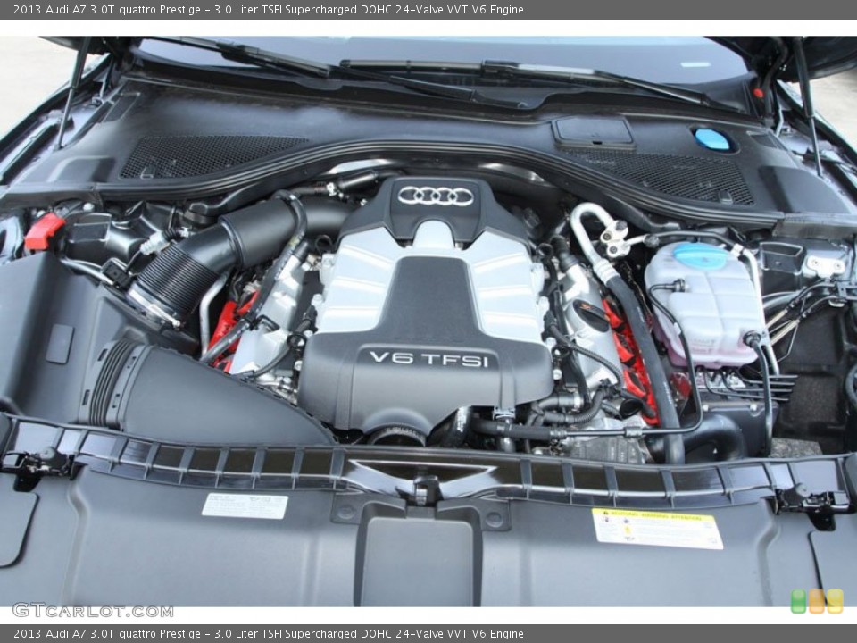 3.0 Liter TSFI Supercharged DOHC 24-Valve VVT V6 Engine for the 2013 Audi A7 #69050189