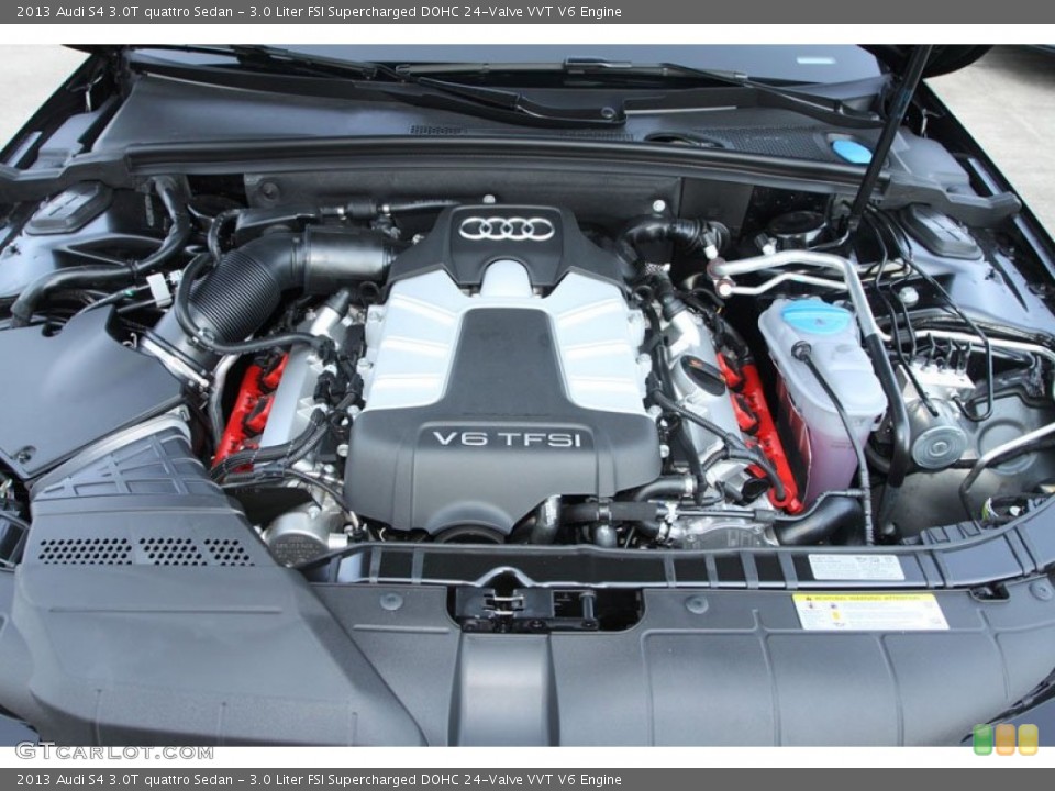 3.0 Liter FSI Supercharged DOHC 24-Valve VVT V6 Engine for the 2013 Audi S4 #69050690