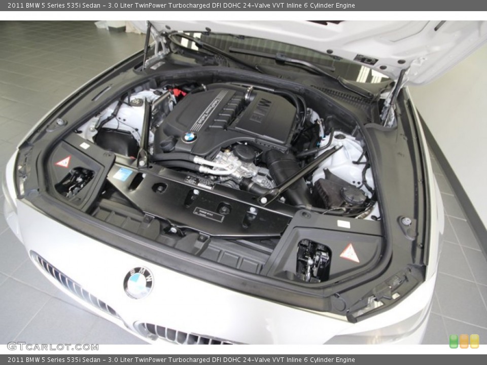 3.0 Liter TwinPower Turbocharged DFI DOHC 24-Valve VVT Inline 6 Cylinder Engine for the 2011 BMW 5 Series #69052139