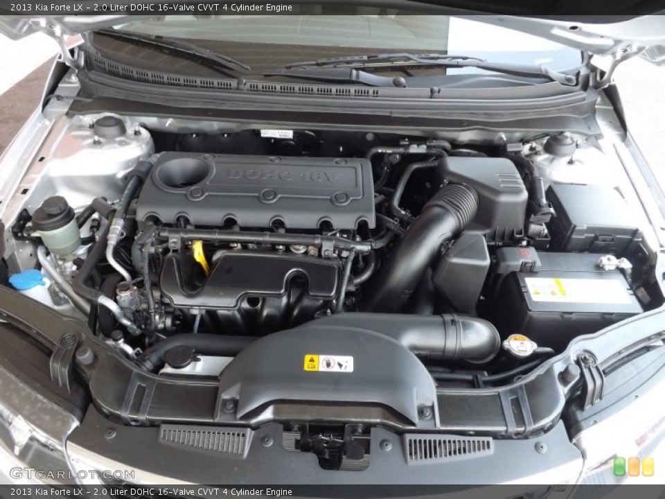 2.0 Liter DOHC 16-Valve CVVT 4 Cylinder Engine for the 2013 Kia Forte #69061082