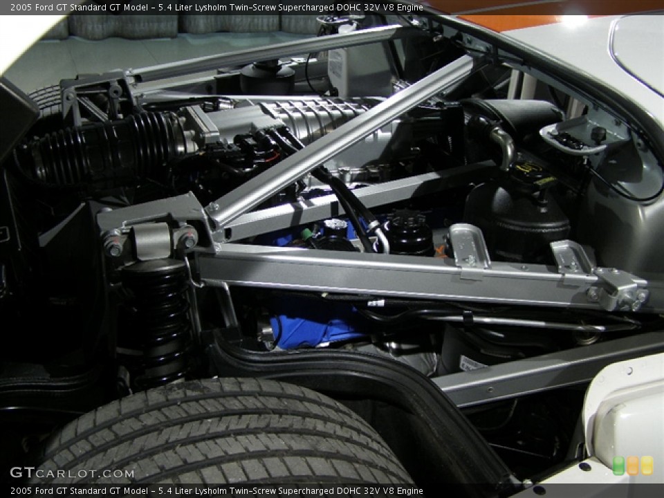 5.4 Liter Lysholm Twin-Screw Supercharged DOHC 32V V8 Engine for the 2005 Ford GT #69078