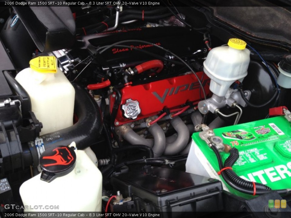 8.3 Liter SRT OHV 20-Valve V10 Engine for the 2006 Dodge Ram 1500 #69079520