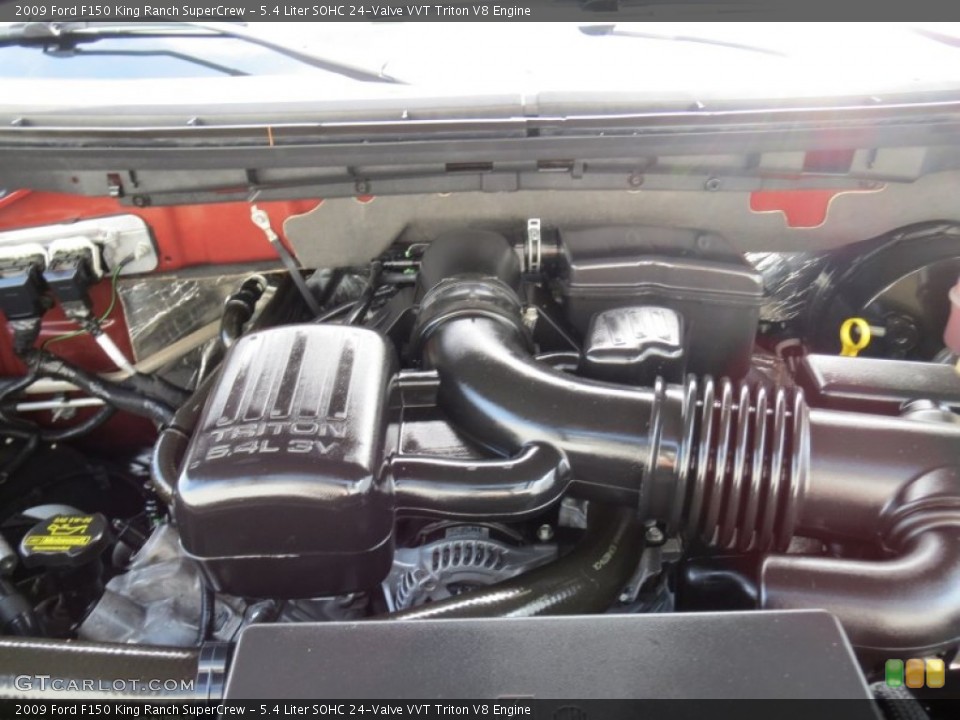 5.4 Liter SOHC 24-Valve VVT Triton V8 Engine for the 2009 Ford F150 #69083826