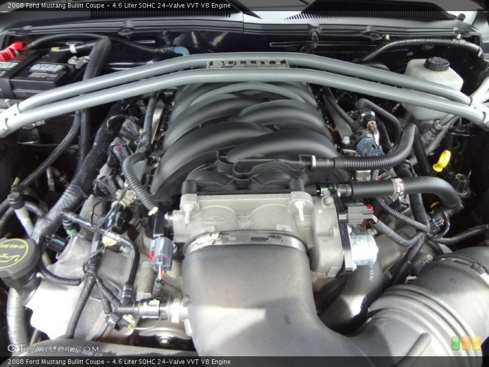 4.6 Liter SOHC 24-Valve VVT V8 Engine for the 2008 Ford Mustang #69084974