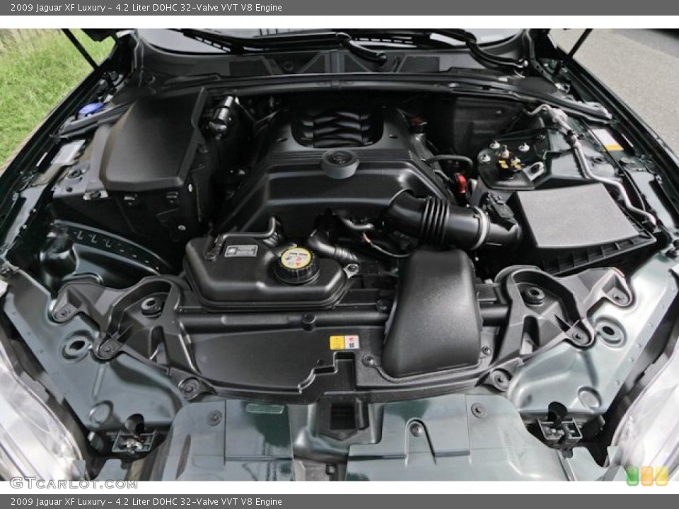 4.2 Liter DOHC 32-Valve VVT V8 Engine for the 2009 Jaguar XF #69120043