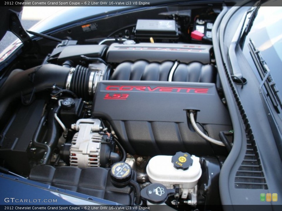 6.2 Liter OHV 16-Valve LS3 V8 Engine for the 2012 Chevrolet Corvette #69123818