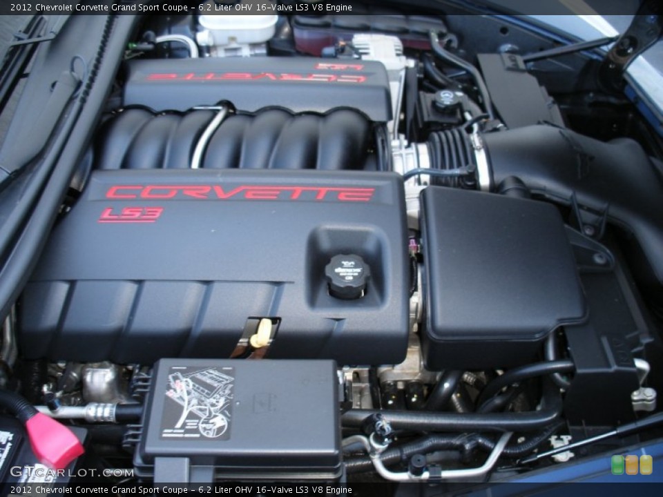 6.2 Liter OHV 16-Valve LS3 V8 Engine for the 2012 Chevrolet Corvette #69123827