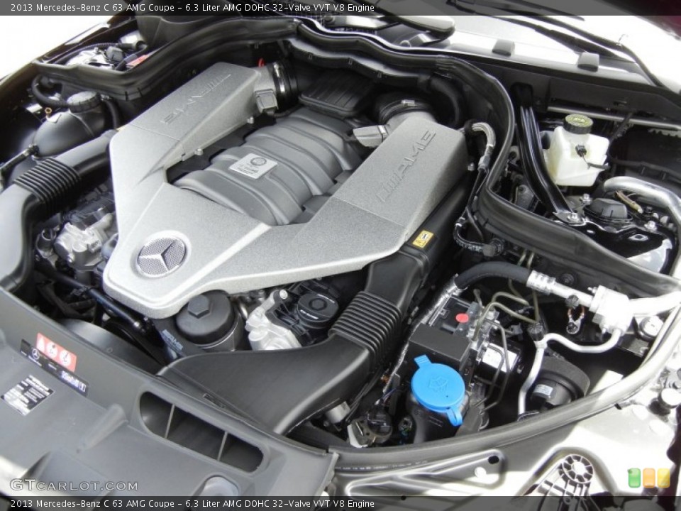 6.3 Liter AMG DOHC 32-Valve VVT V8 Engine for the 2013 Mercedes-Benz C #69126557