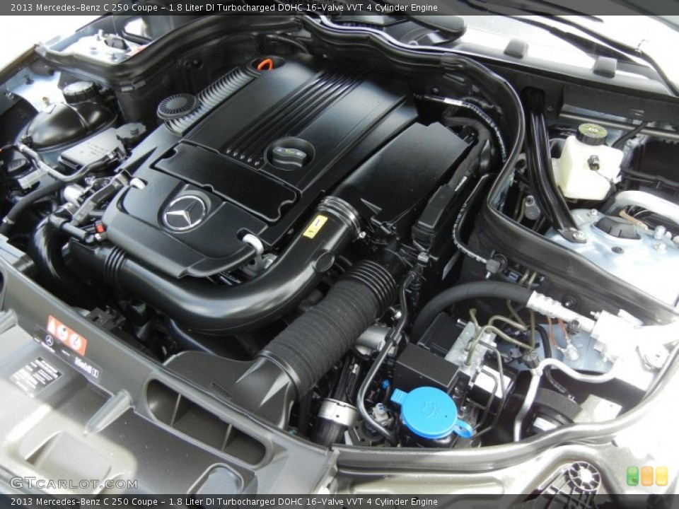 1.8 Liter DI Turbocharged DOHC 16-Valve VVT 4 Cylinder Engine for the 2013 Mercedes-Benz C #69126725