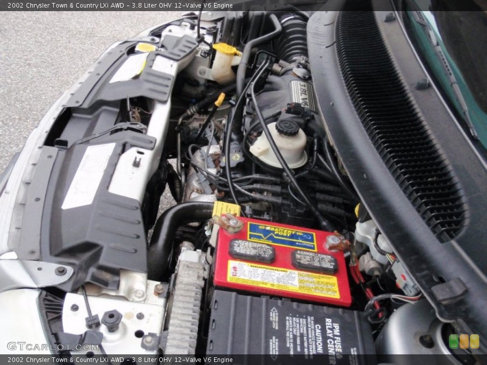 3.8 Liter OHV 12-Valve V6 Engine for the 2002 Chrysler Town & Country #69128636
