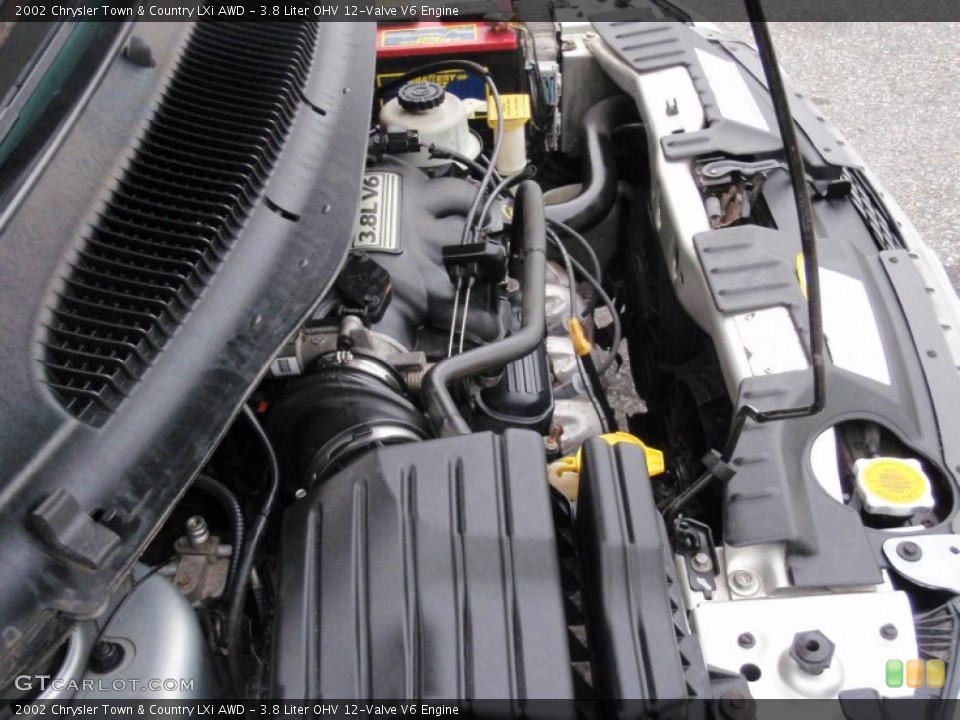 3.8 Liter OHV 12-Valve V6 Engine for the 2002 Chrysler Town & Country #69128642