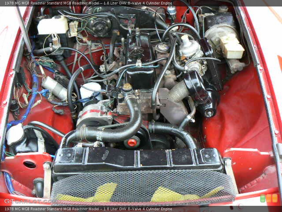1.8 Liter OHV 8-Valve 4 Cylinder Engine for the 1978 MG MGB Roadster #691340