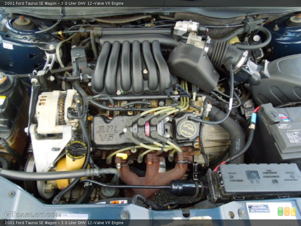 3.0 Liter OHV 12-Valve V6 Engine for the 2001 Ford Taurus #69138080