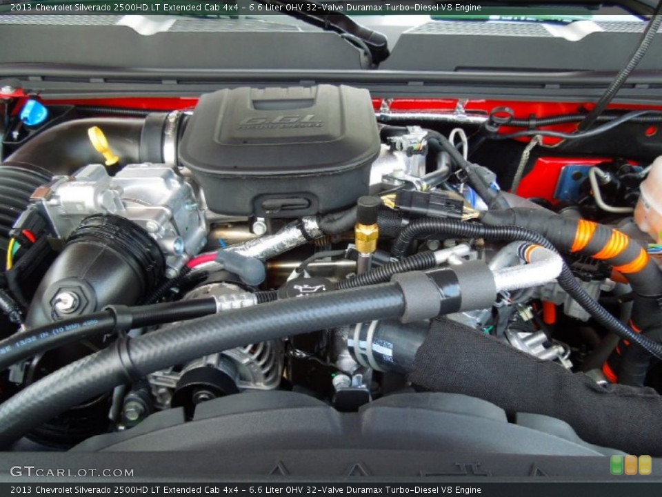 6.6 Liter OHV 32-Valve Duramax Turbo-Diesel V8 Engine for the 2013 Chevrolet Silverado 2500HD #69139409