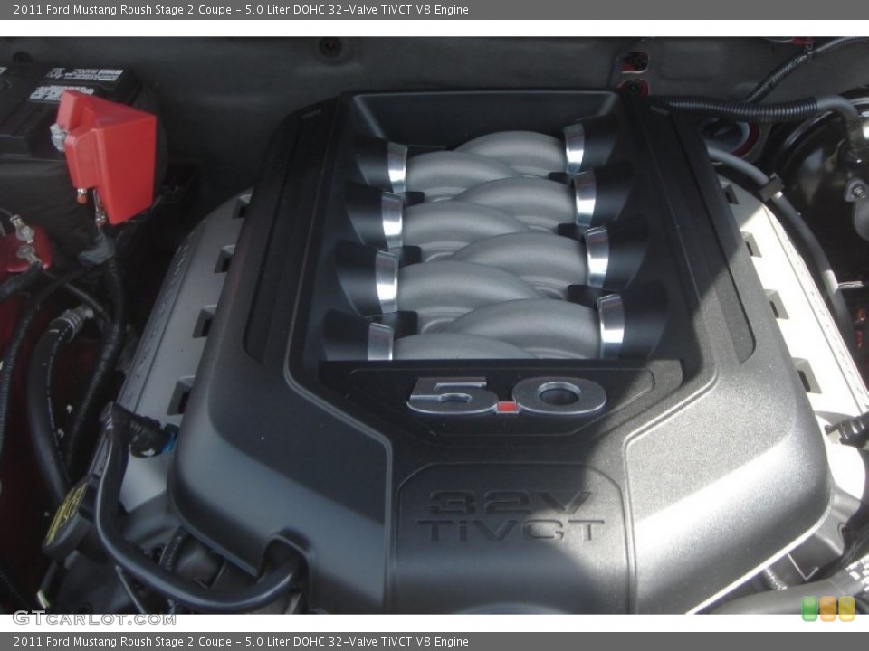 5.0 Liter DOHC 32-Valve TiVCT V8 Engine for the 2011 Ford Mustang #69141080