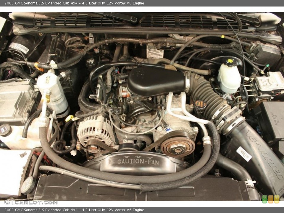 4.3 Liter OHV 12V Vortec V6 Engine for the 2003 GMC Sonoma #69144561