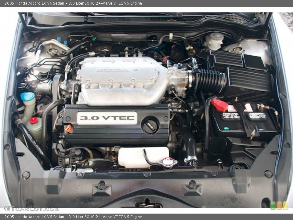 3.0 Liter SOHC 24-Valve VTEC V6 Engine for the 2005 Honda Accord #69156235
