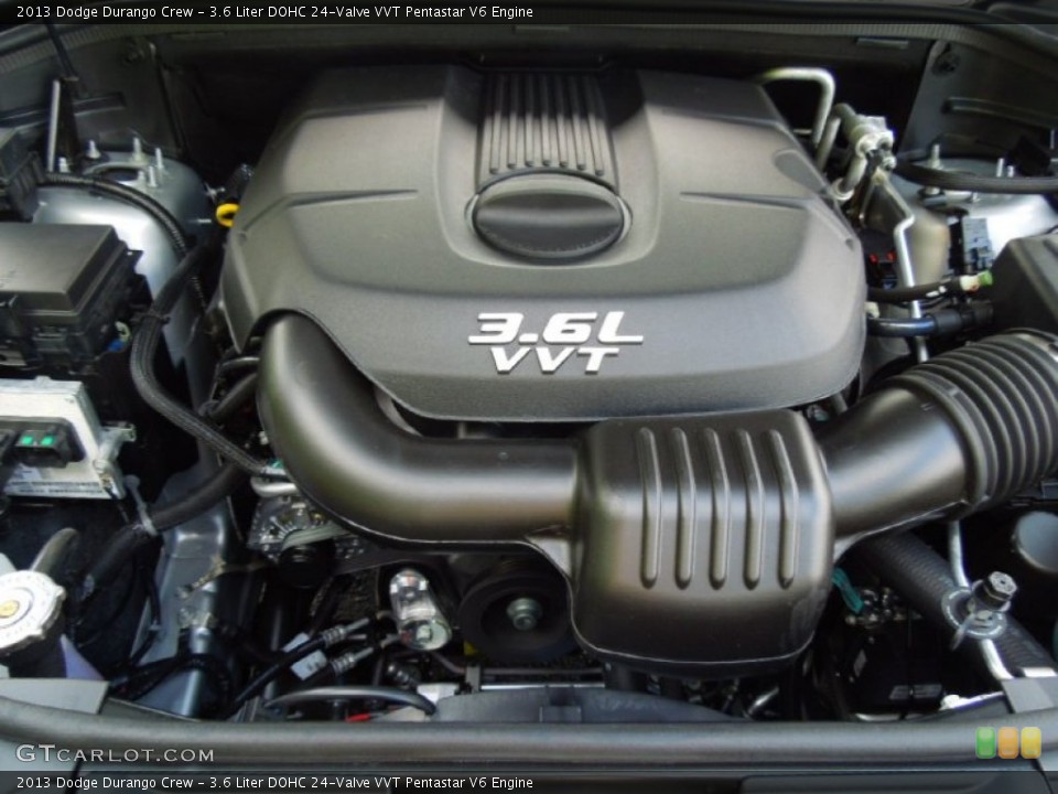 3.6 Liter DOHC 24-Valve VVT Pentastar V6 Engine for the 2013 Dodge Durango #69157051