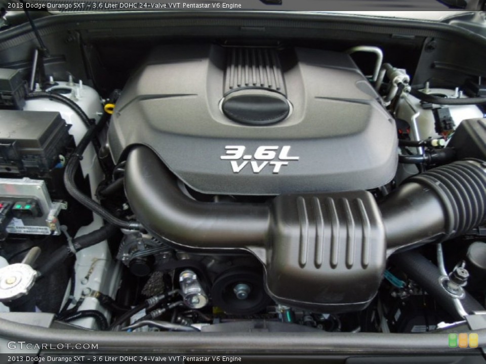 3.6 Liter DOHC 24-Valve VVT Pentastar V6 Engine for the 2013 Dodge Durango #69157810