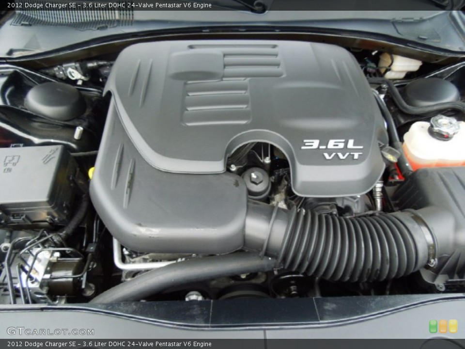 3.6 Liter DOHC 24-Valve Pentastar V6 Engine for the 2012 Dodge Charger #69160876