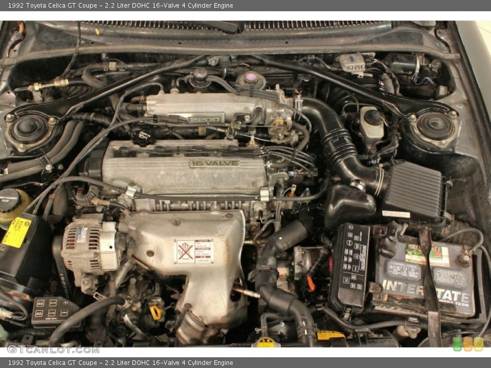 2.2 Liter DOHC 16-Valve 4 Cylinder 1992 Toyota Celica Engine