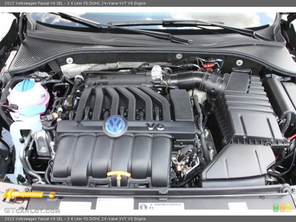 3.6 Liter FSI DOHC 24-Valve VVT V6 Engine for the 2013 Volkswagen Passat #69167152