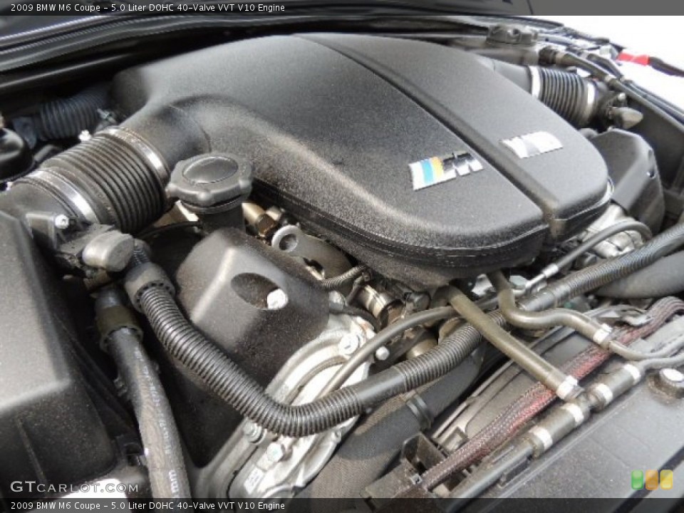 5.0 Liter DOHC 40-Valve VVT V10 Engine for the 2009 BMW M6 #69174688