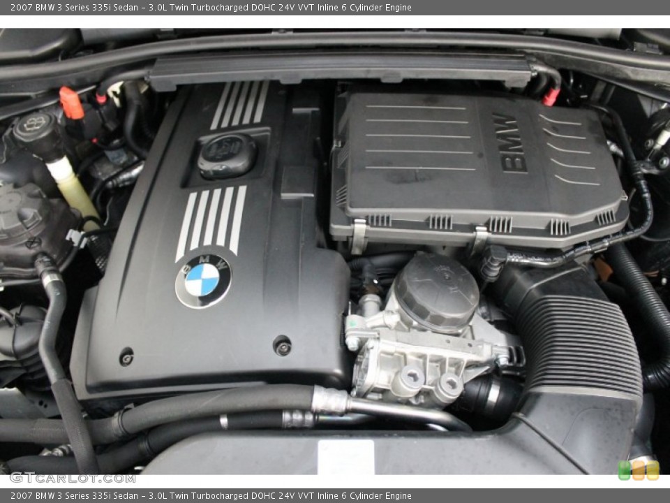 3.0L Twin Turbocharged DOHC 24V VVT Inline 6 Cylinder Engine for the 2007 BMW 3 Series #69174835