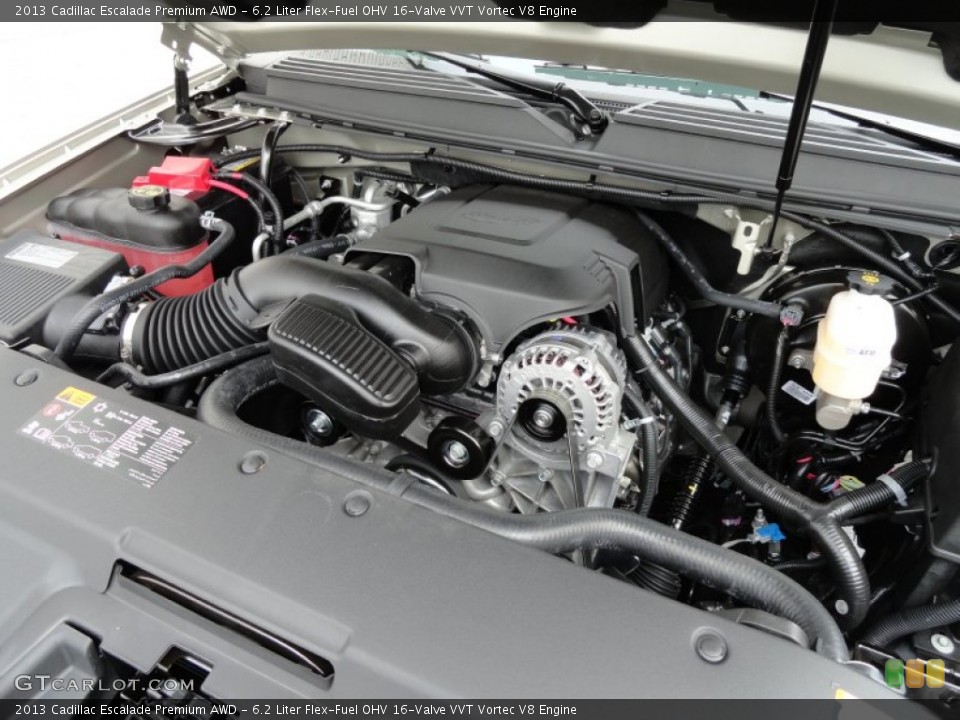 6.2 Liter Flex-Fuel OHV 16-Valve VVT Vortec V8 Engine for the 2013 Cadillac Escalade #69176091