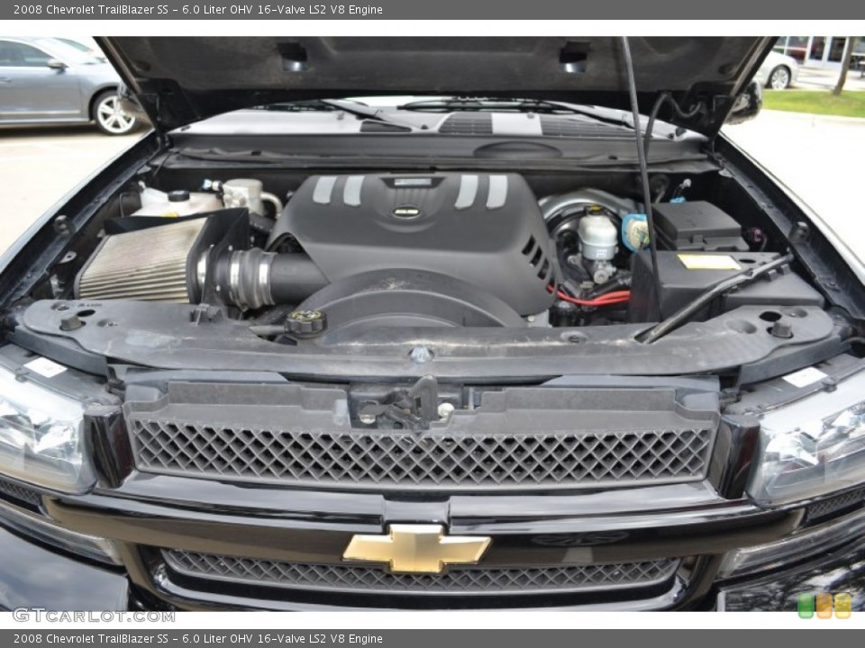 6.0 Liter OHV 16-Valve LS2 V8 2008 Chevrolet TrailBlazer Engine