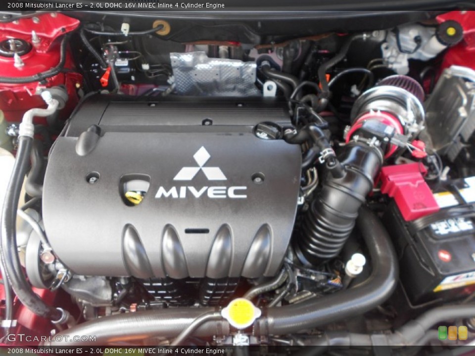 2.0L DOHC 16V MIVEC Inline 4 Cylinder Engine for the 2008 Mitsubishi Lancer #69208275