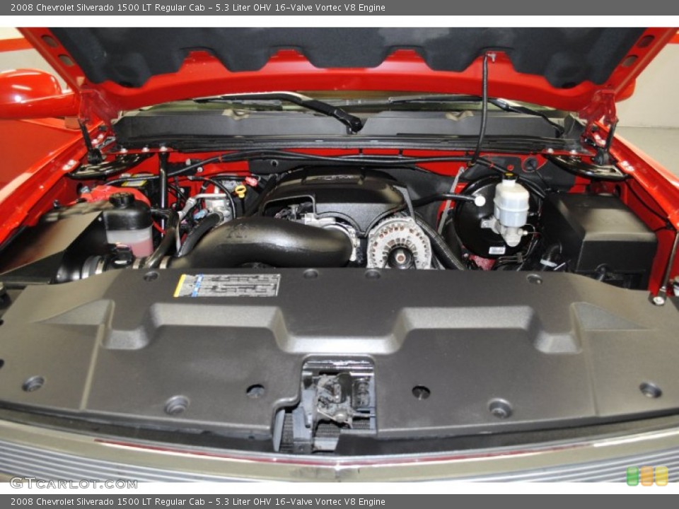 5.3 Liter OHV 16-Valve Vortec V8 Engine for the 2008 Chevrolet Silverado 1500 #69215979