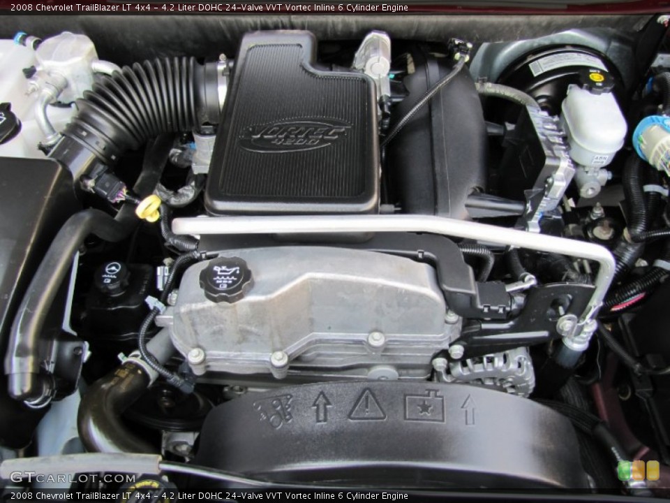 4.2 Liter DOHC 24-Valve VVT Vortec Inline 6 Cylinder Engine for the 2008 Chevrolet TrailBlazer #69219789