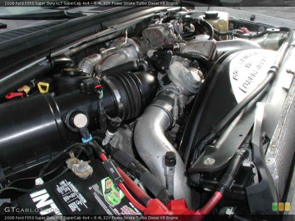 6.4L 32V Power Stroke Turbo Diesel V8 Engine for the 2008 Ford F350 Super Duty #69227484