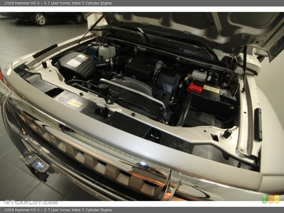 3.7 Liter Vortec Inline 5 Cylinder Engine for the 2009 Hummer H3 #69229953