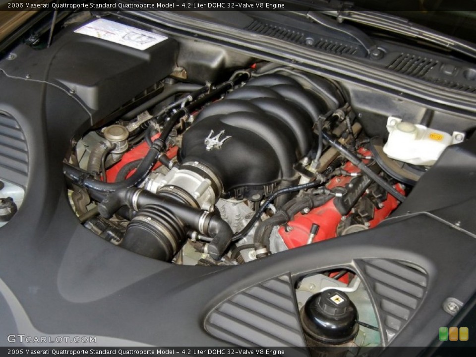 4.2 Liter DOHC 32-Valve V8 Engine for the 2006 Maserati Quattroporte #69230445
